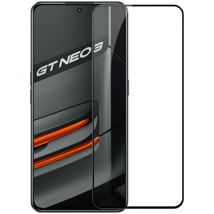 Nillkin - Nillkin Realme GT Neo 3 Härdat glas CP + PRO Ultra-Thin 0.2mm 9H - Svart