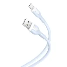 XO - XO USB-A Till USB-C Kabel 1m 2.1A NB212 - Bl&aring;