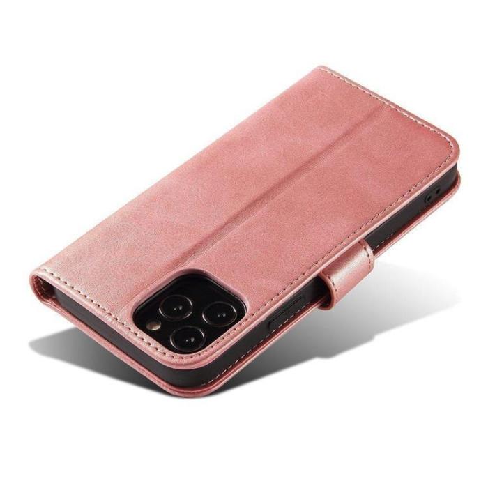 OEM - Galaxy A73 Plånboksfodral Magnet Elegant - Rosa