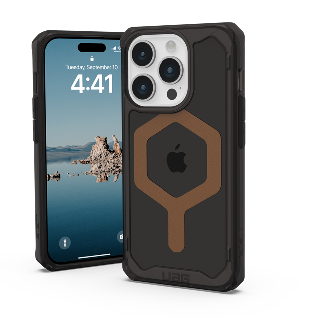 UAG iPhone 15 Pro Mobilskal Magsafe Plyo - Svart/Bronze | 2353 | AlltMobil