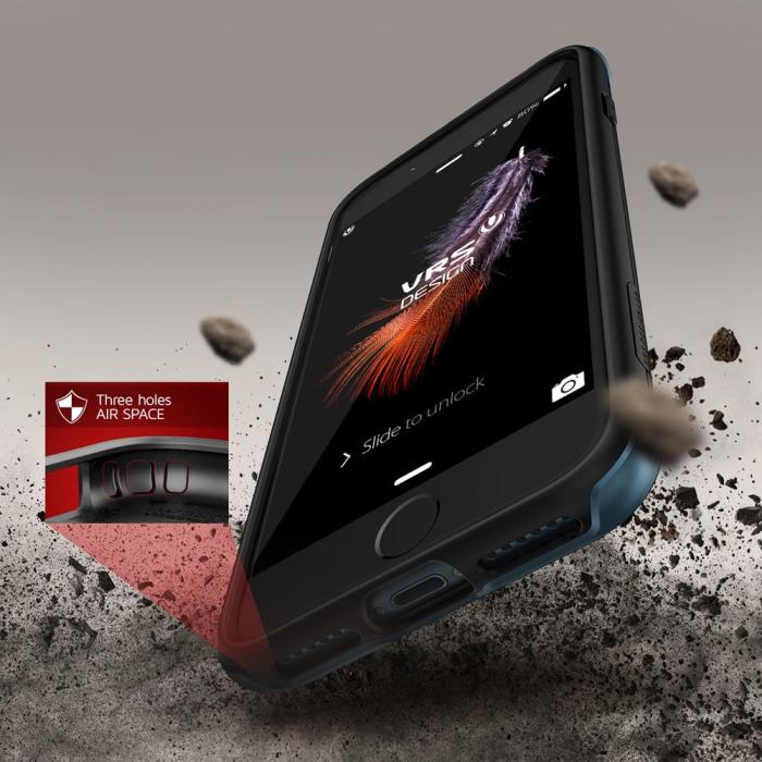 UTGATT5 - Verus Duo Guard Skal till Apple iPhone 7/8/SE 2020 - Blå
