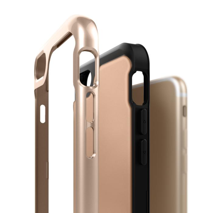 UTGATT5 - Caseology Envoy Äkta Läder Skal iPhone 7/8/SE 2020 - Beige