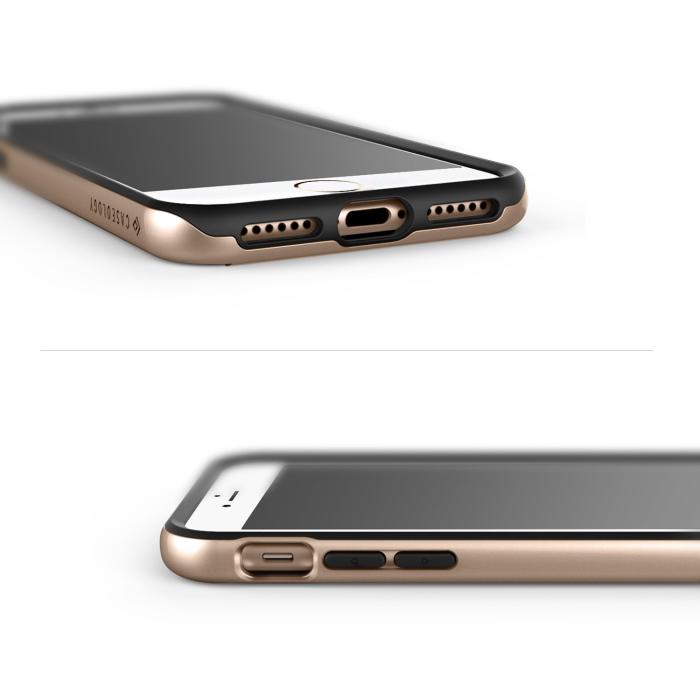 UTGATT5 - Caseology Envoy Äkta Läder Skal iPhone 7/8/SE 2020 - Beige