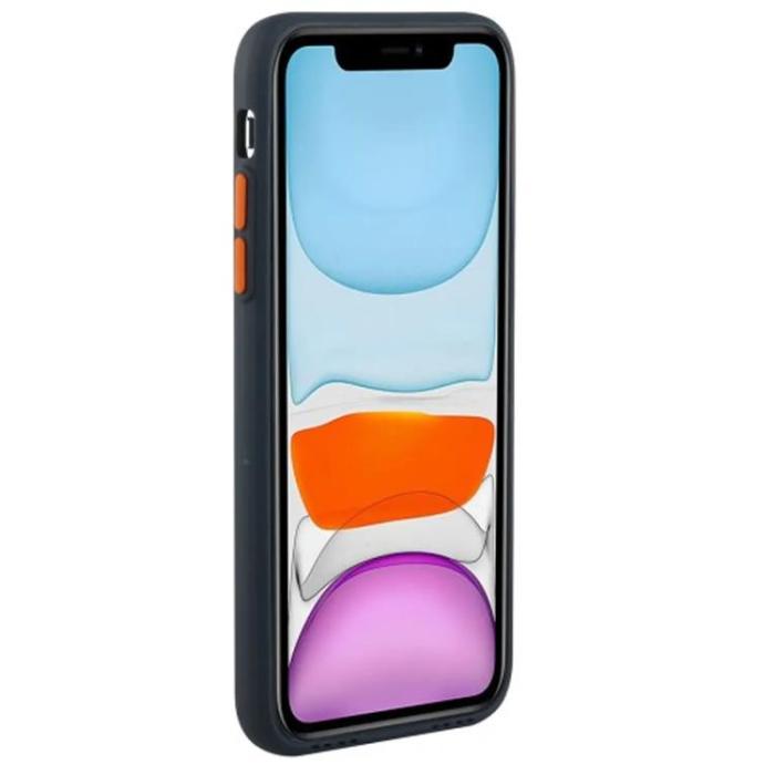Taltech - iPhone 15 Pro Mobilskal Korthållare TPU - Mörkblå