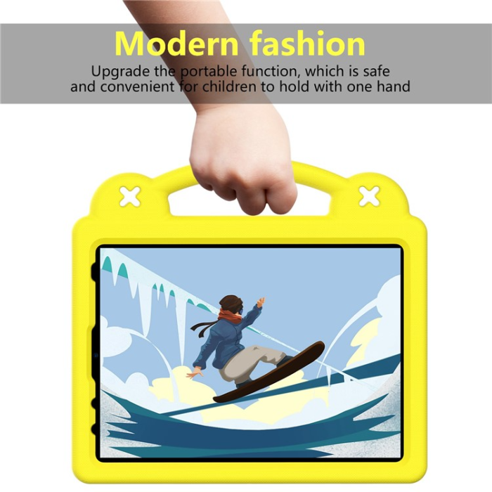 OEM - iPad Pro 11 (2018/2020/2021/2022) Skal EVA Kickstand Shockproof - Gul