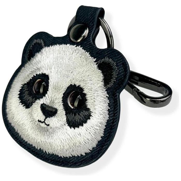 NIMMY - Nimmy AirTag Skal Big Eyed Pet 2.0 Panda - Svart