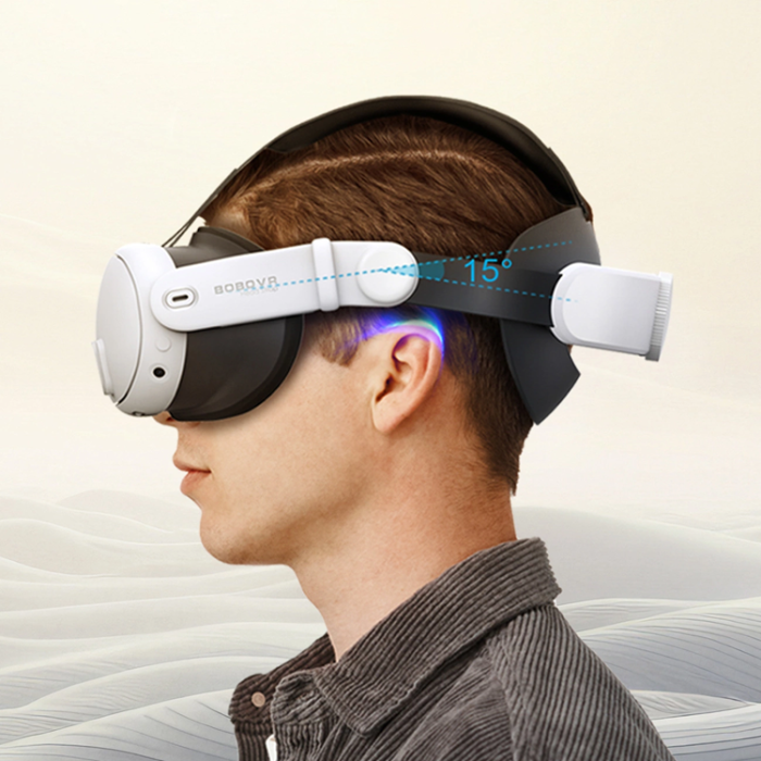 BoboVR - BoboVR Mini Avlastningsrem för Meta Quest 3 VR-glasögon