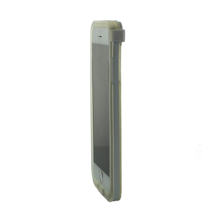 OEM - Connect Flash Light Skal med inbyggd USB-kabel till iPhone 6 / 6S - Vit