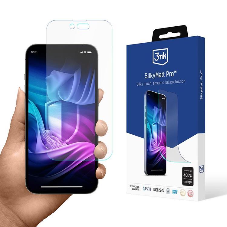 3MK iPhone 14 Pro Plastfilm Skärmskydd Silky Matt Pro | 5468 | AlltMobil
