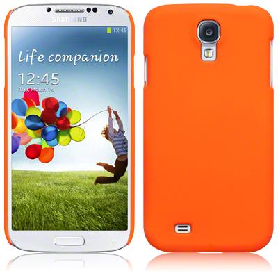 Baksidesskal till Samsung Galaxy S4 i9500 - Neon Orange | 2353 | AlltMobil