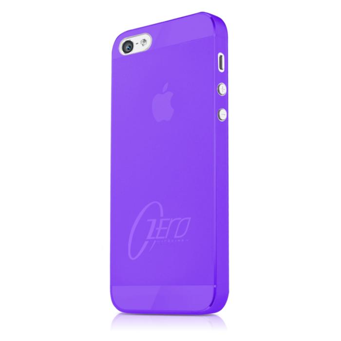 ItSkins - ITSkins Zero 3 Skal till Apple iPhone 5/5S/SE (Lila) + Skärmskydd