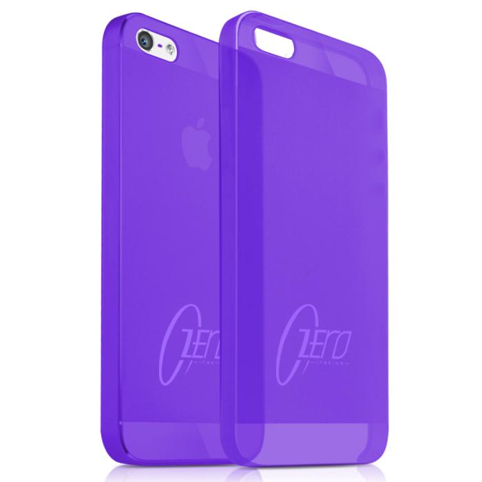 ItSkins - ITSkins Zero 3 Skal till Apple iPhone 5/5S/SE (Lila) + Skärmskydd