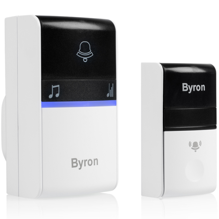 Byron - Byron Trådlös dörrklocka Kinetic Ej batteri
