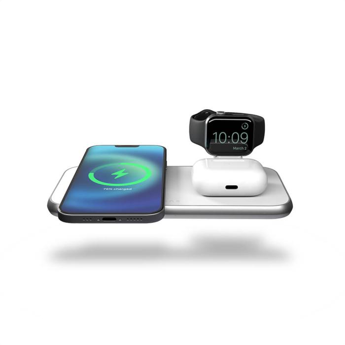 ZENS - ZENS 4-in-1 Trådlös Laddare Magsafe iPhone, Apple Watch, Airpods,iPad