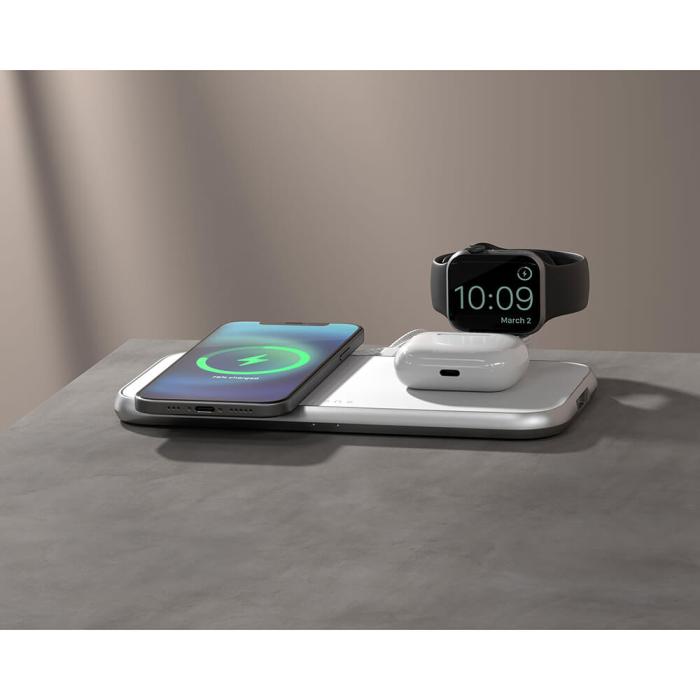 ZENS - ZENS 4-in-1 Trådlös Laddare Magsafe iPhone, Apple Watch, Airpods,iPad