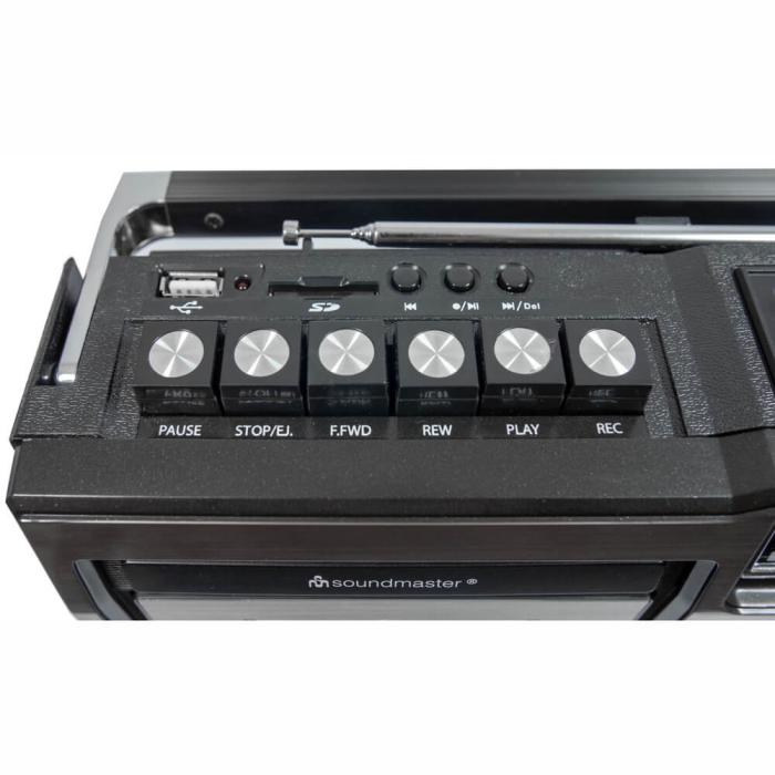Soundmaster - Soundmaster Retro radio med kassett