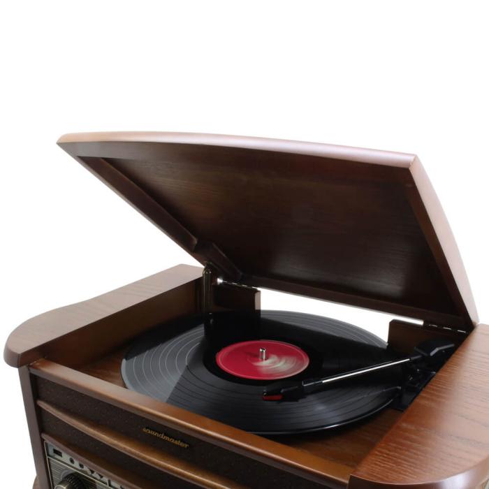 UTGATT5 - Soundmaster Retro skivspelare Bluetooth