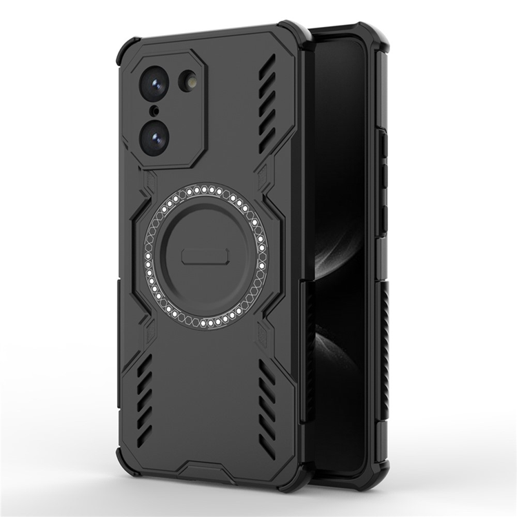 OnePlus Nord CE5 Mobilskal MagSafe Butterfly Armor Hollow (Svart) | 2353 | AlltMobil