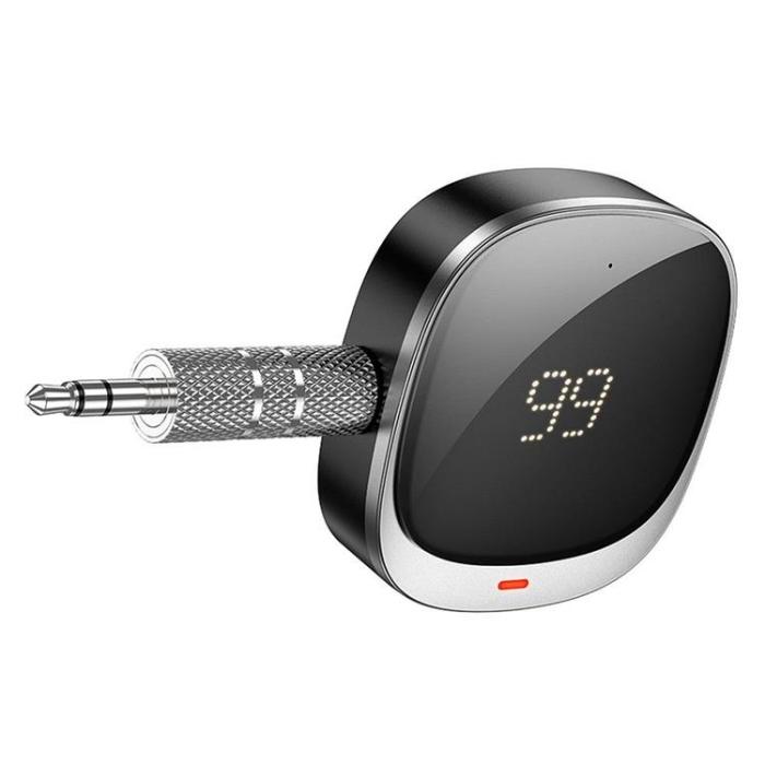 Hoco - Hoco Adapter Aux Bluetooth Jack 3.5 mm E80 - Svart