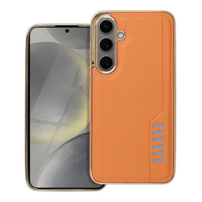 OEM - Galaxy S24 Plus Mobilskal Milano - Brun