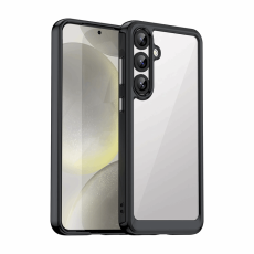 OEM - Galaxy S25 Plus Mobilskal Outer Space med Ram - Svart
