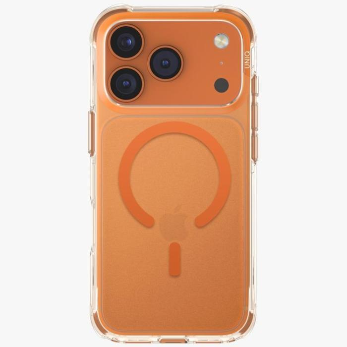 UNIQ - UNIQ iPhone 17 Pro Mobilskal MagSafe Lifepro Xtreme - Orange