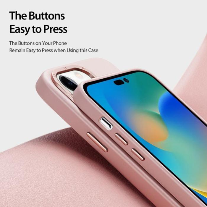 Dux Ducis - Dux Ducis iPhone 14 Pro Max Skal MagSafe Grit - Rosa