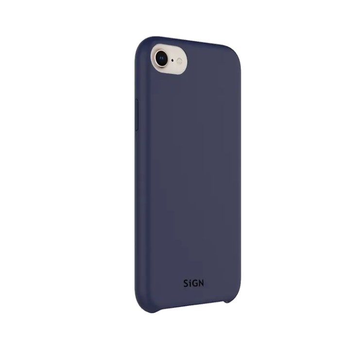 SiGN - SiGN iPhone 7/8/SE (2020/2022) Skal Liquid Silicone - Blå