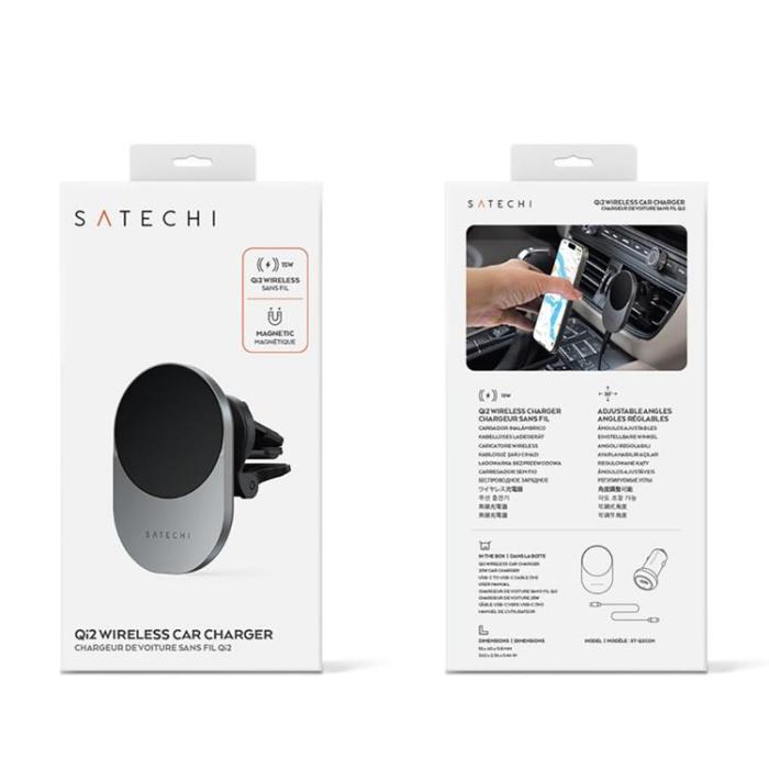 Satechi - Satechi Qi2 Trådlös Billaddare