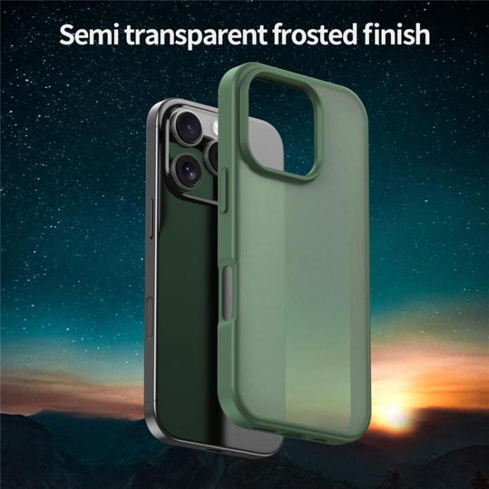 A-One Brand - iPhone 16 Pro Max Mobilskal Skin Touch Matte - Olivgrön