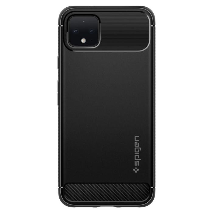 UTGATT5 - SPIGEN Rugged Armour Google Pixel 4 Matte Svart
