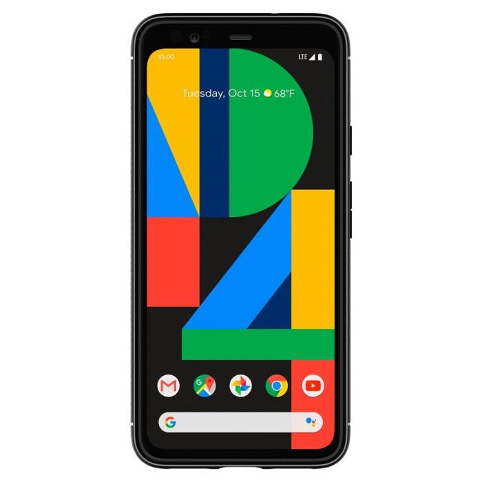 UTGATT5 - SPIGEN Rugged Armour Google Pixel 4 Matte Svart