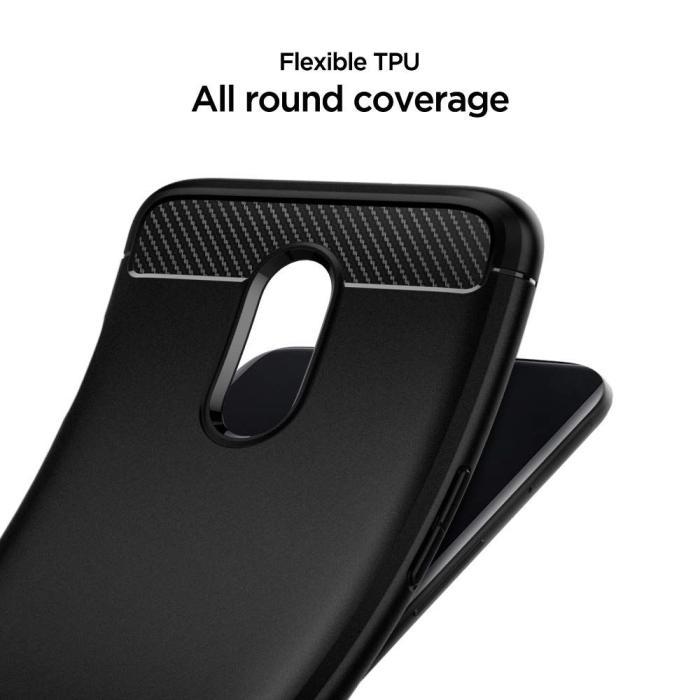 UTGATT5 - SPIGEN Rugged Armour Oneplus 7 Matte Svart