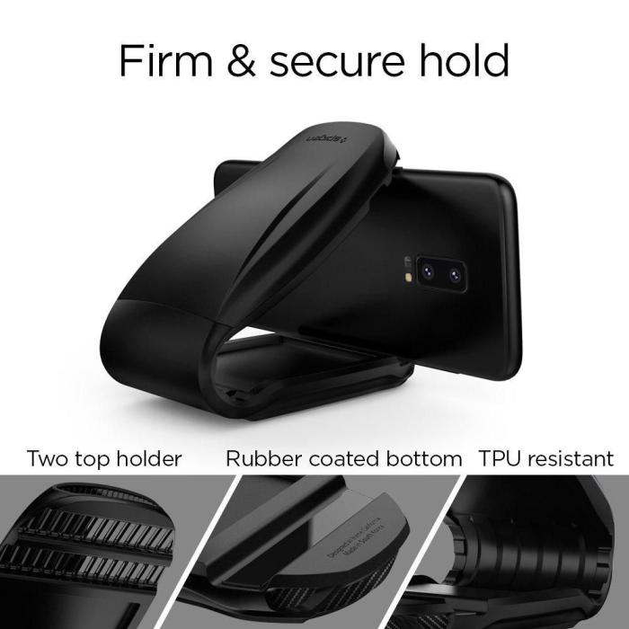 UTGATT5 - Spigen S40-2 Bilmonteringshållare Svart