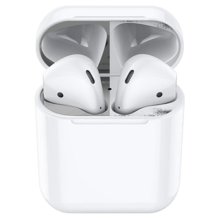 UTGATT5 - Spigen Shine Shield Sticker Airpods Silver