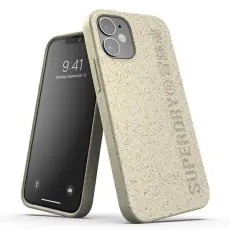Superdry - SuperDry Mobilskal till iPhone 12 mini MagSafe Snap Compostable - Sand
