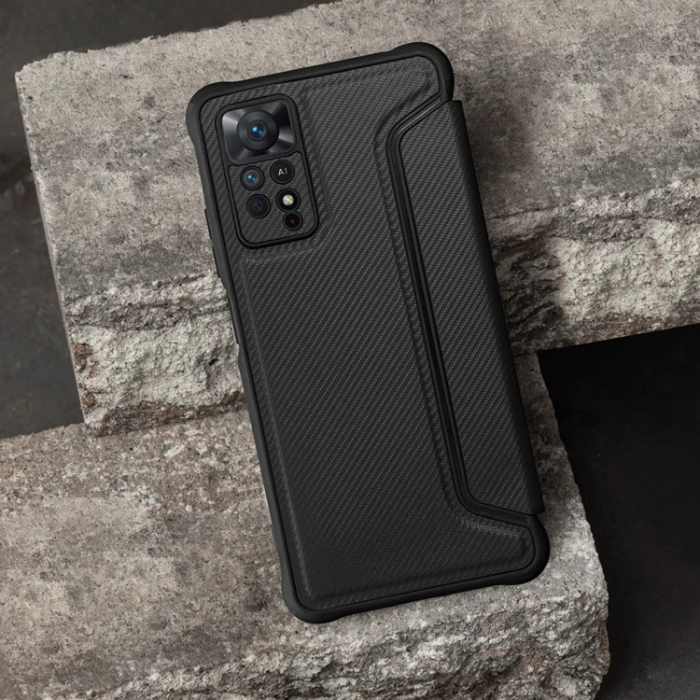 OEM - Xiaomi Redmi 14C Plånboksfodral Razor - Svart