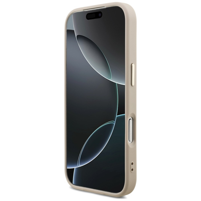 Guess - Guess Mobilskal för iPhone 18 Pro/17 Pro med Rem Metal Trims Logo
