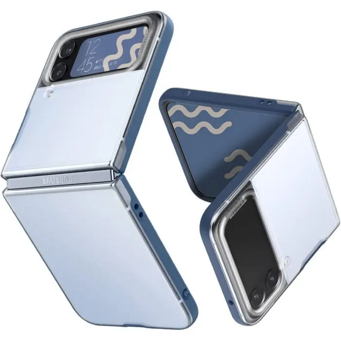 UTGATT - Spigen Galaxy Z Flip 4 Skal Cyrill Color Brick - Coast