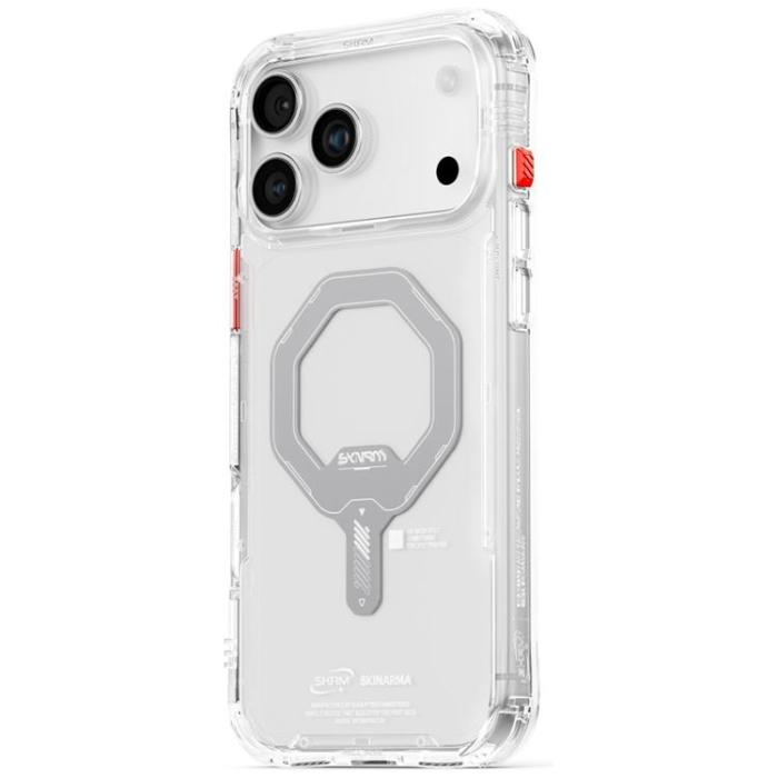 Skinarma - Skinarma iPhone 17 Pro Max Mobilskal MagSafe Saido - Transparent