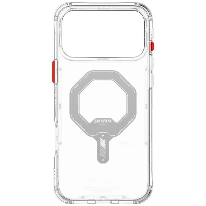 Skinarma - Skinarma iPhone 17 Pro Max Mobilskal MagSafe Saido - Transparent