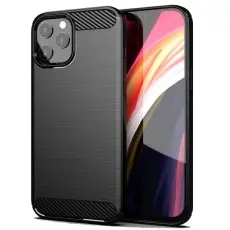 OEM - CARBON skal till iPhone 12 & 12 Pro Svart