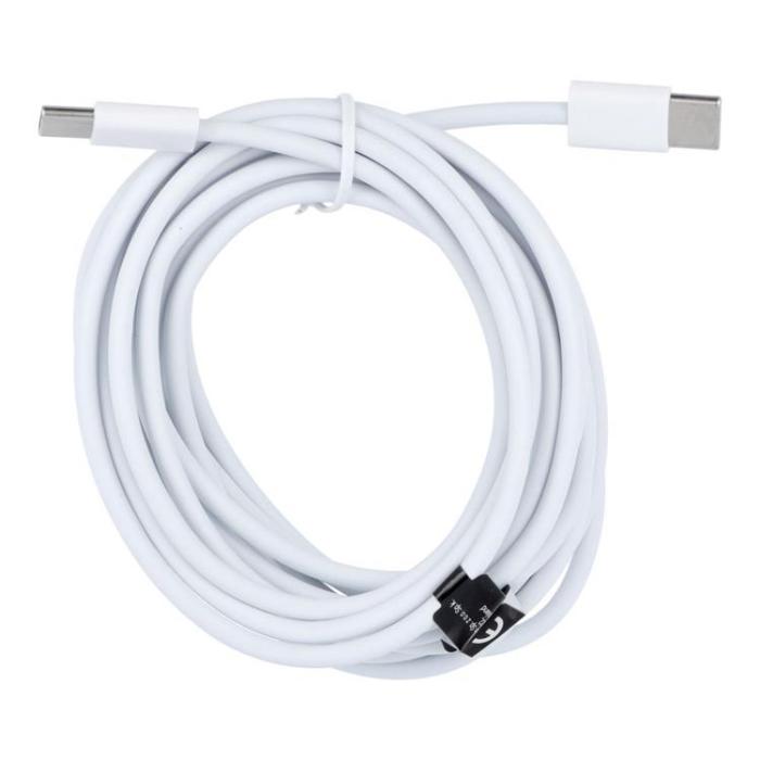 OEM - USB-C till USB-C kabel 3m 30W HD26- Vit