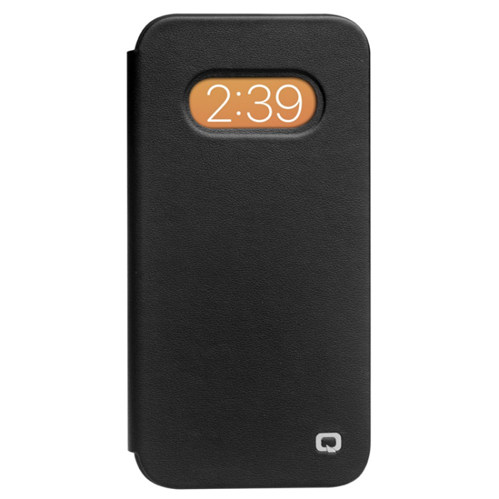 QIALINO - Qialino iPhone 13 Mini fodral Äkta Läder Ultra Thin Flip