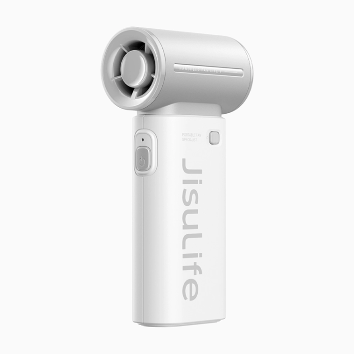 Jisulife - Jisulife Bärbar USB Handfläkt 5000 mAh Life9 - Grå