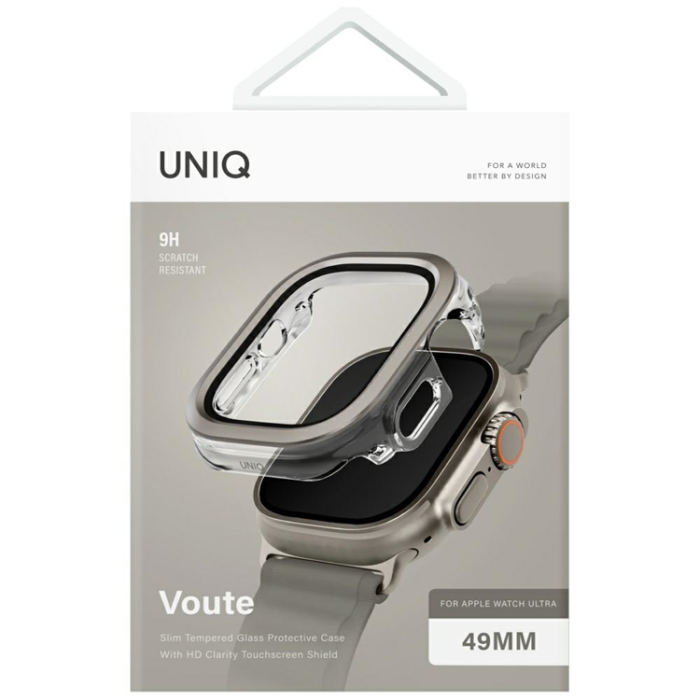 UNIQ - Uniq Apple Watch 49mm Skal Voute - Silver
