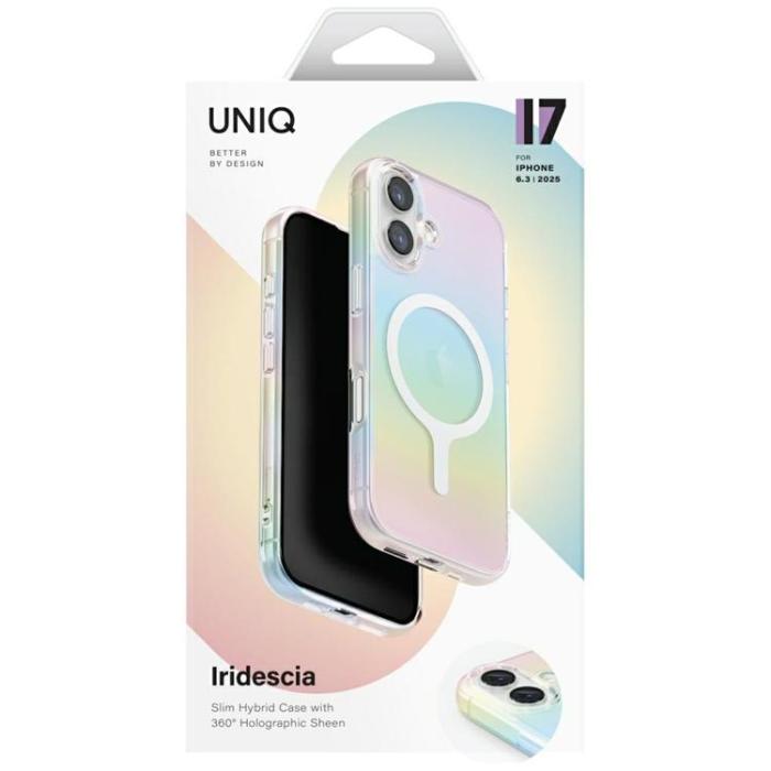 UNIQ - UNIQ iPhone 17 Mobilskal MagSafe Iridescia - Holo Quartz