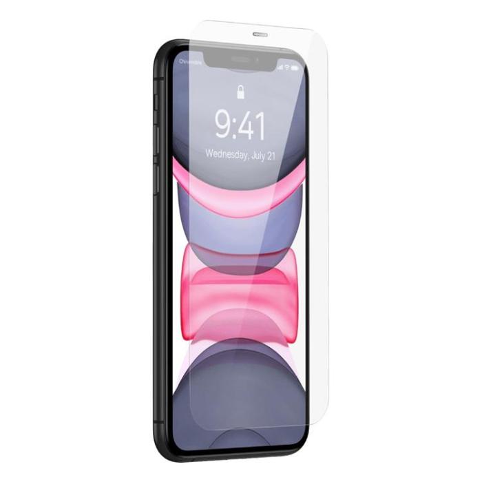 BASEUS - Baseus iPhone 11/XR Härdat Glas Skärmskydd