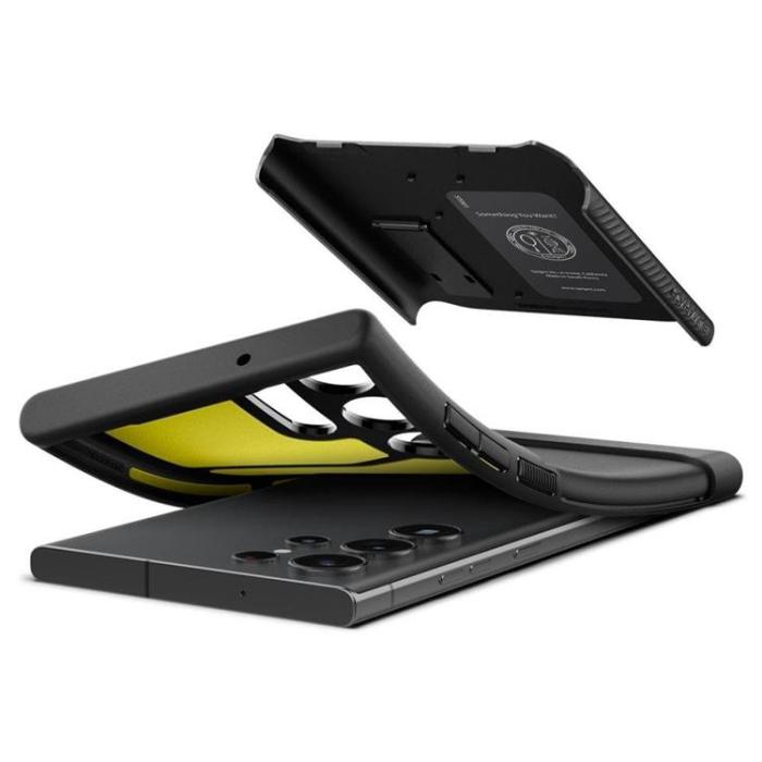UTGATT - Spigen Galaxy S23 Ultra Skal Slim Armor - Svart