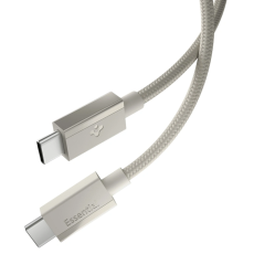 Spigen - Spigen USB-C till USB-C Kabel EB6015CC Essential 1.5m 60W - Titanium